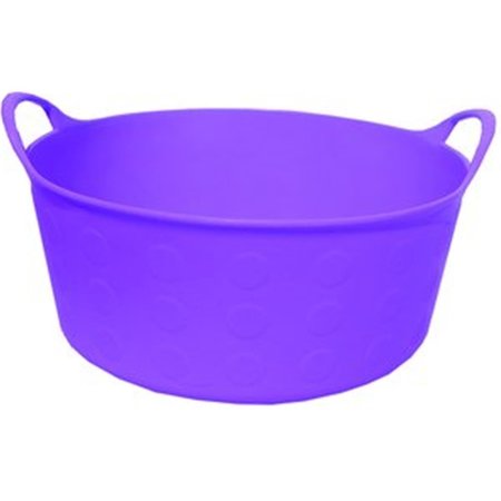 TOTALTURF 4 gal Tuff Flex Tub - Purple TO885516